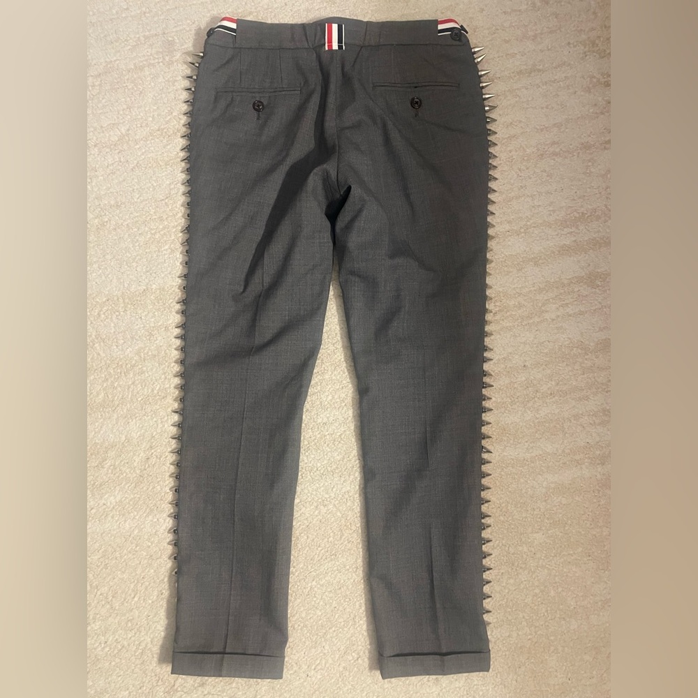 Thom Browne very rare punk spiked pants in wool